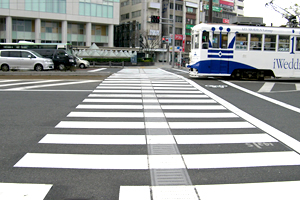 横断歩道用点字シート