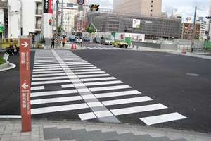 横断歩道用点字シート